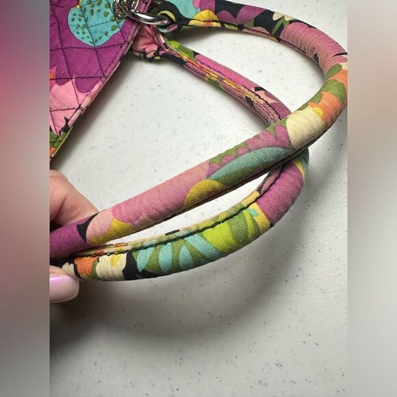 RETIRED 2012 VINTAGE Vera Bradley VaVa Voom Handbag Shoulder Bag Floral Quilted - Picture 12 of 16